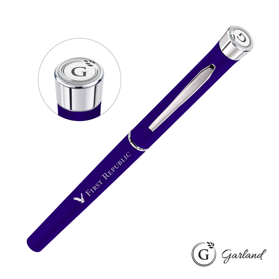Garland® Color Matte Rollerball Pen - Chrome 16