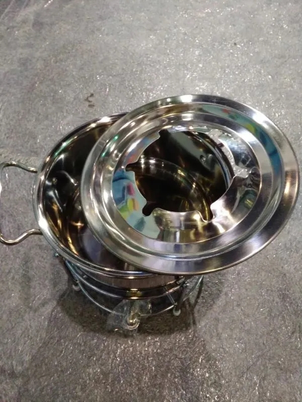 Stainless Steel Fondue Pot 4