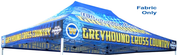 Tent Top Fabric Replacement 10x15 Full Graphics 2