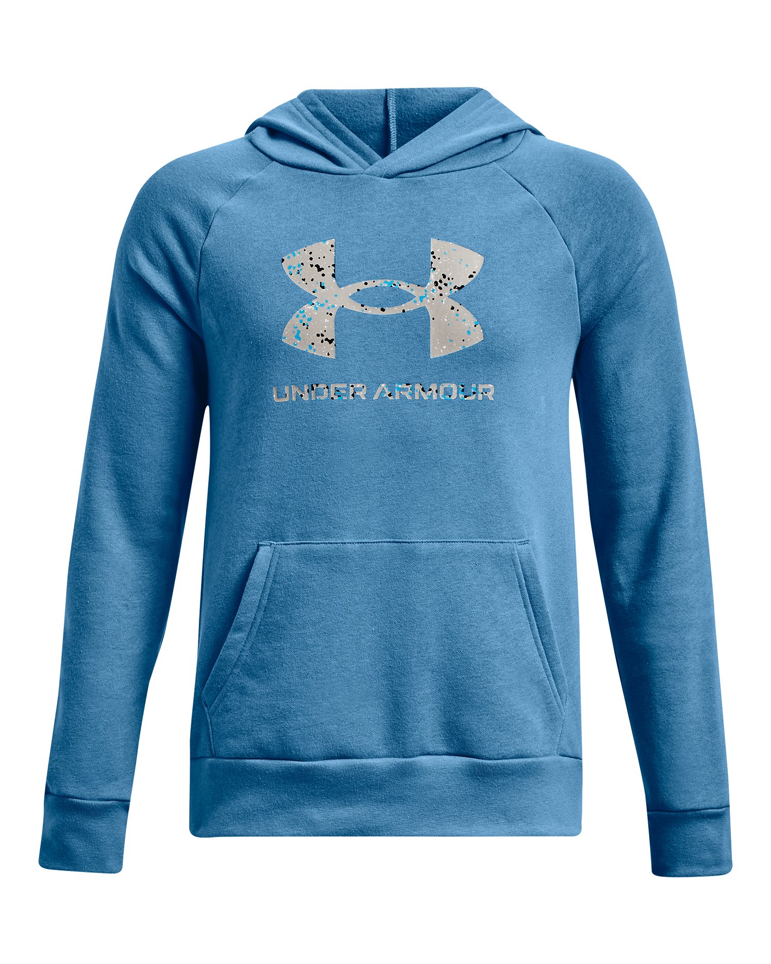 UA Rival Fleece Big Logo Fill Boys' Hoodie, custom hoodie or sweatshirt with logo imprint 6