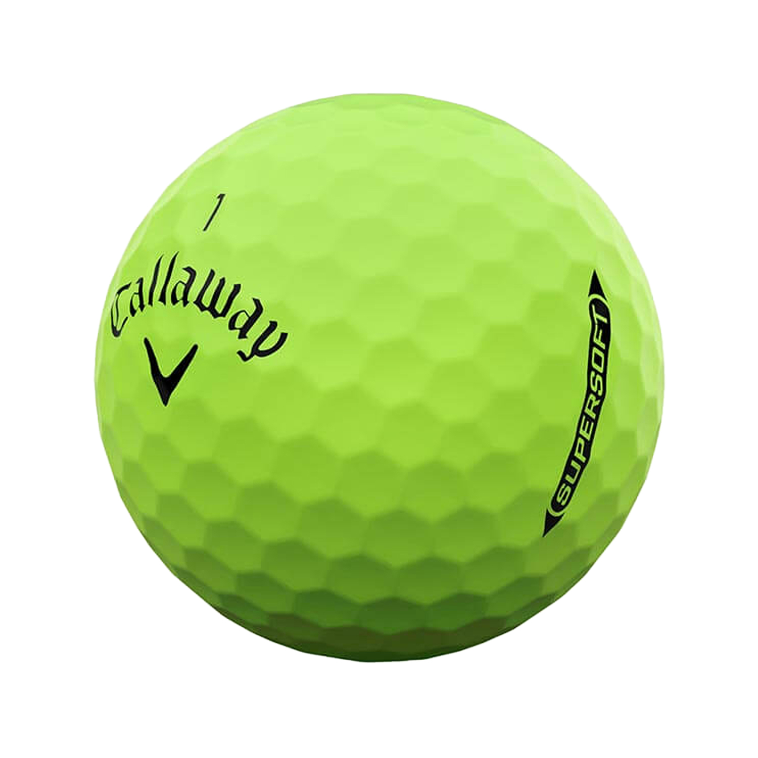 Callaway Super Soft Green Golf Balls 5