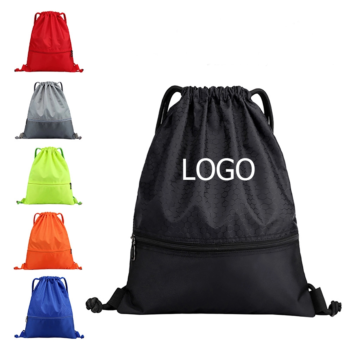 Drawstring Backpack Sport Gym Sackpack 1