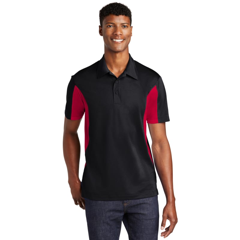 Sport-Tek Side Blocked Micropique Sport-Wick Polo. 7