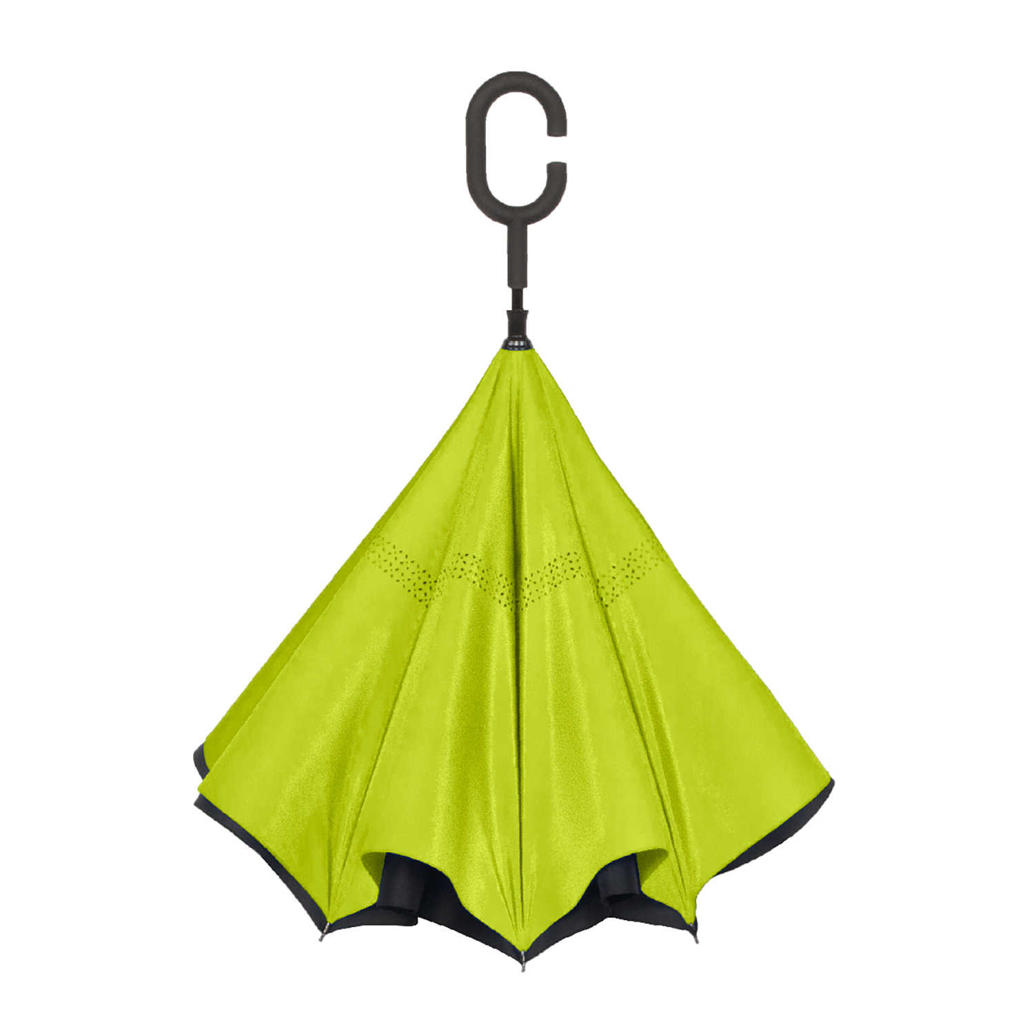Shed Rain™ UnbelievaBrella® 48" Reverse-Close Manual Stick Umbrella (Solids) 4