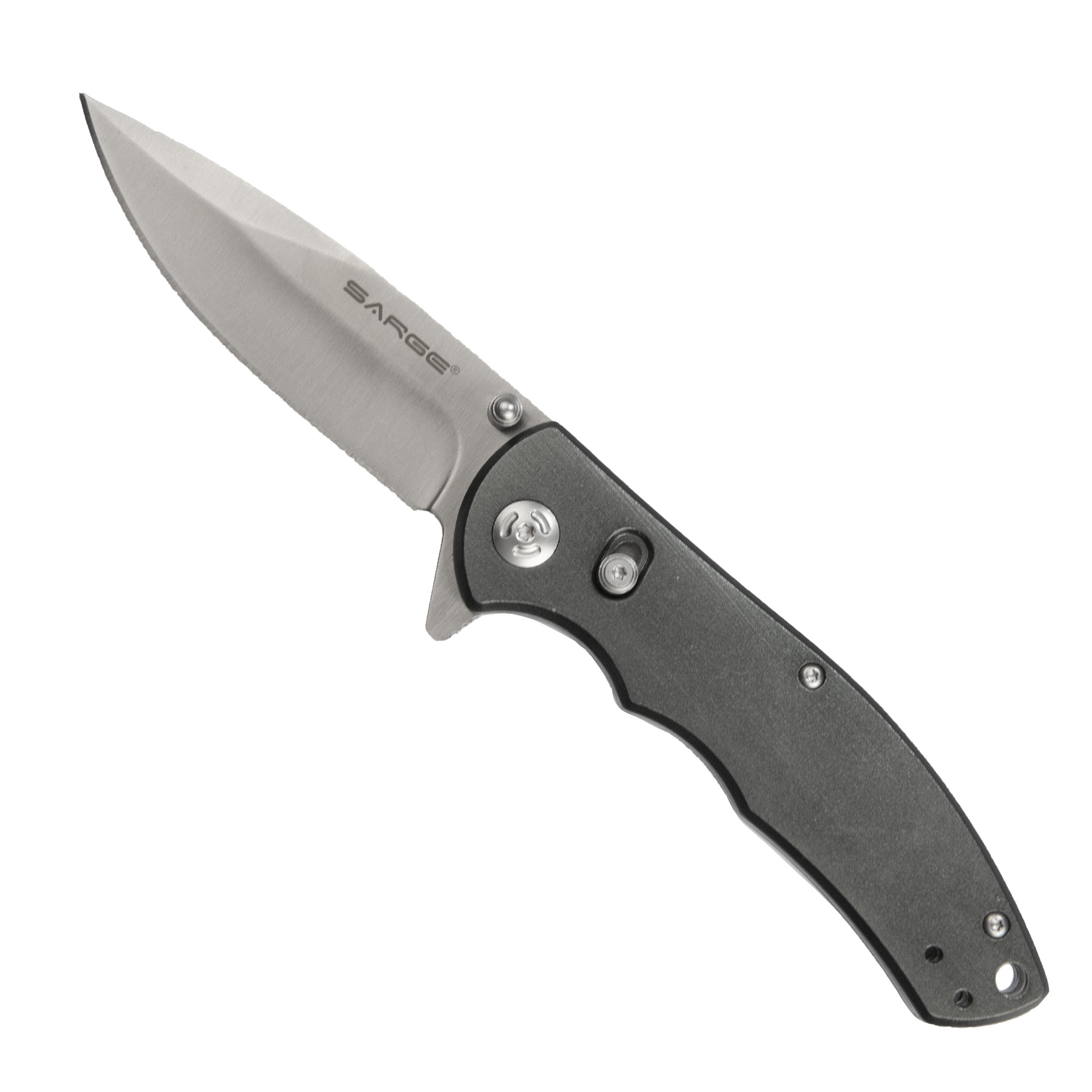 Onyx - Gray Rock Lock Pocket Knife 2