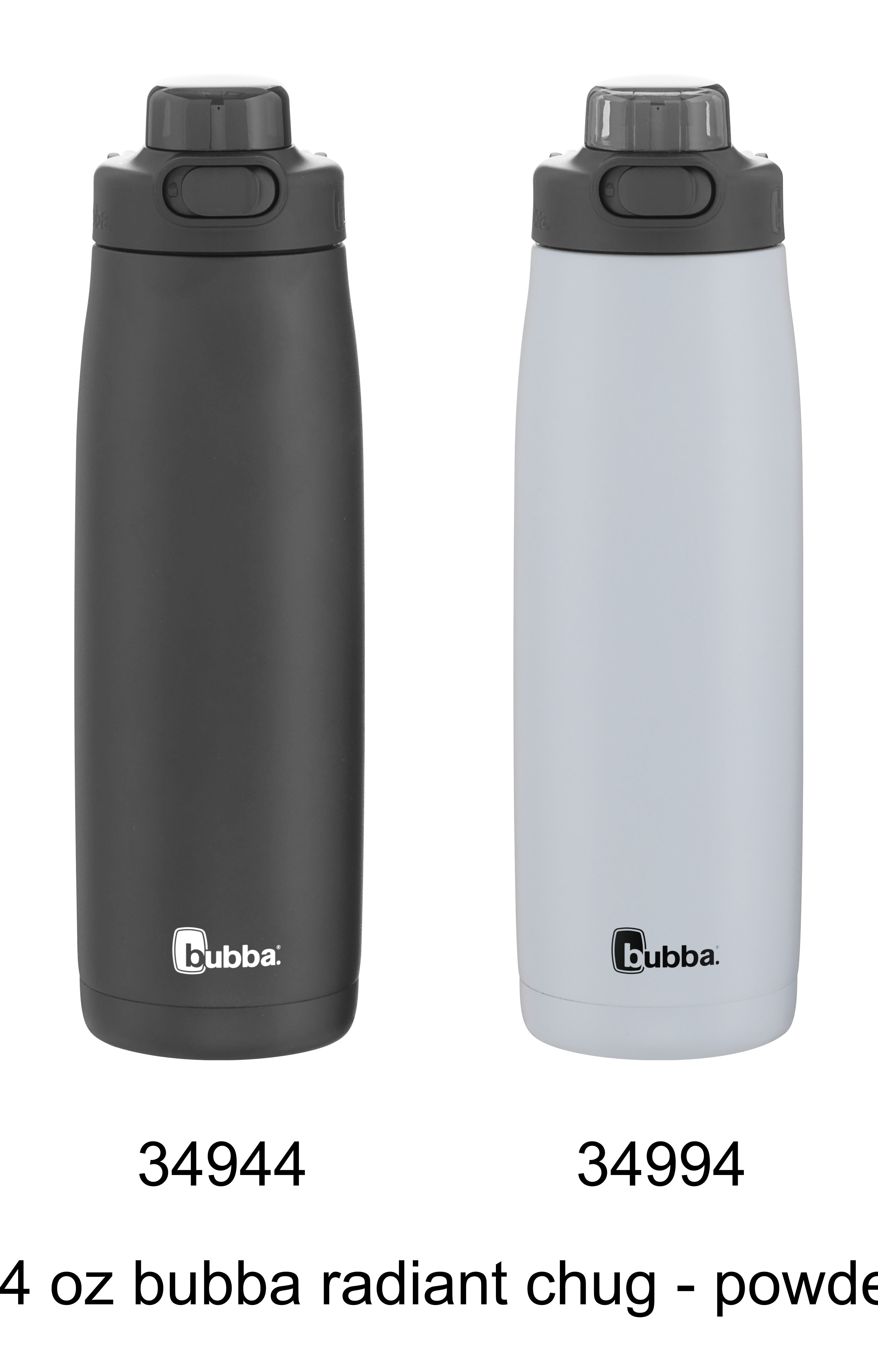 24 oz bubba radiant chug - powder, custom water bottle with logo imprint 19
