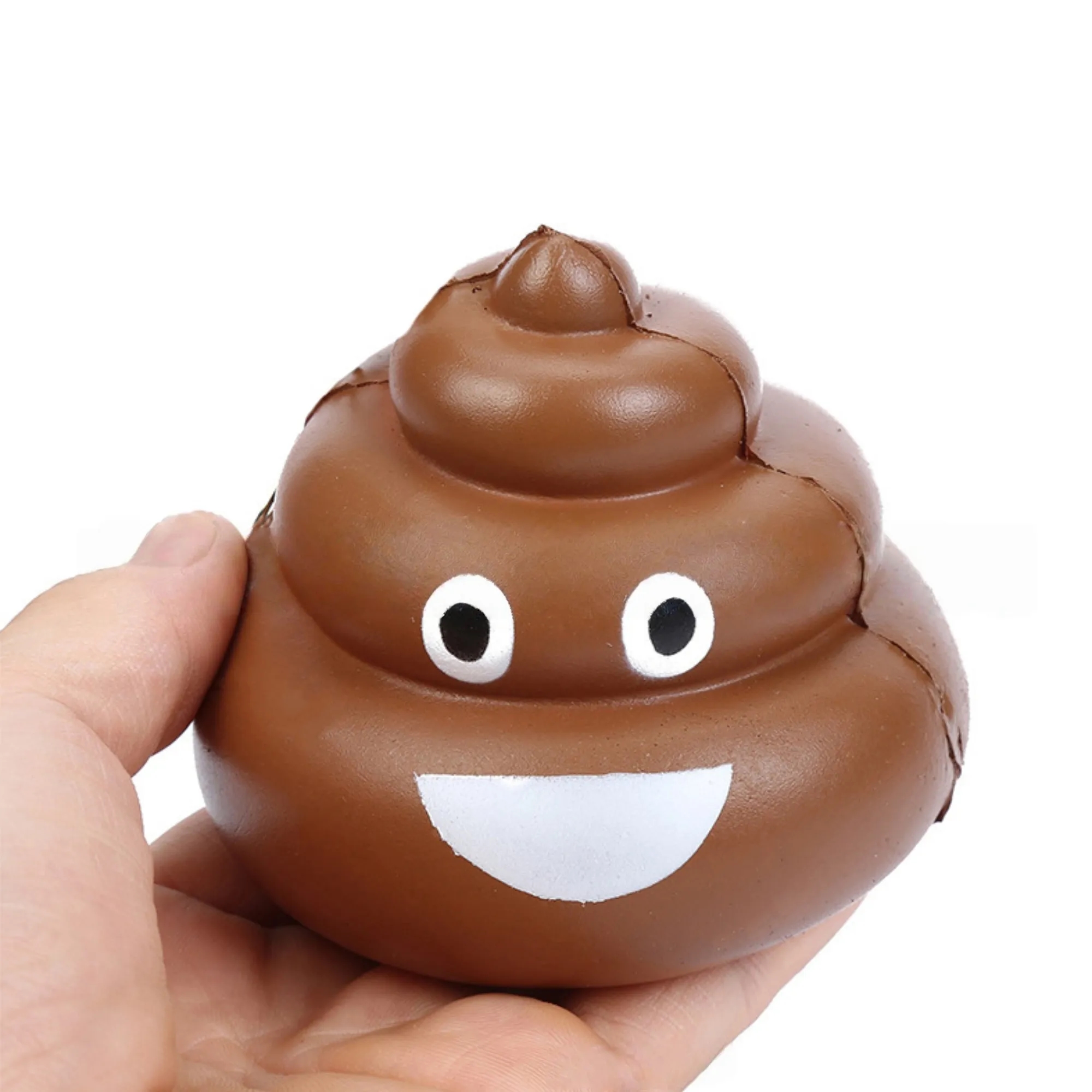 PU Foam Stress Reliever Ball Poop Shape Pressure Toy 4