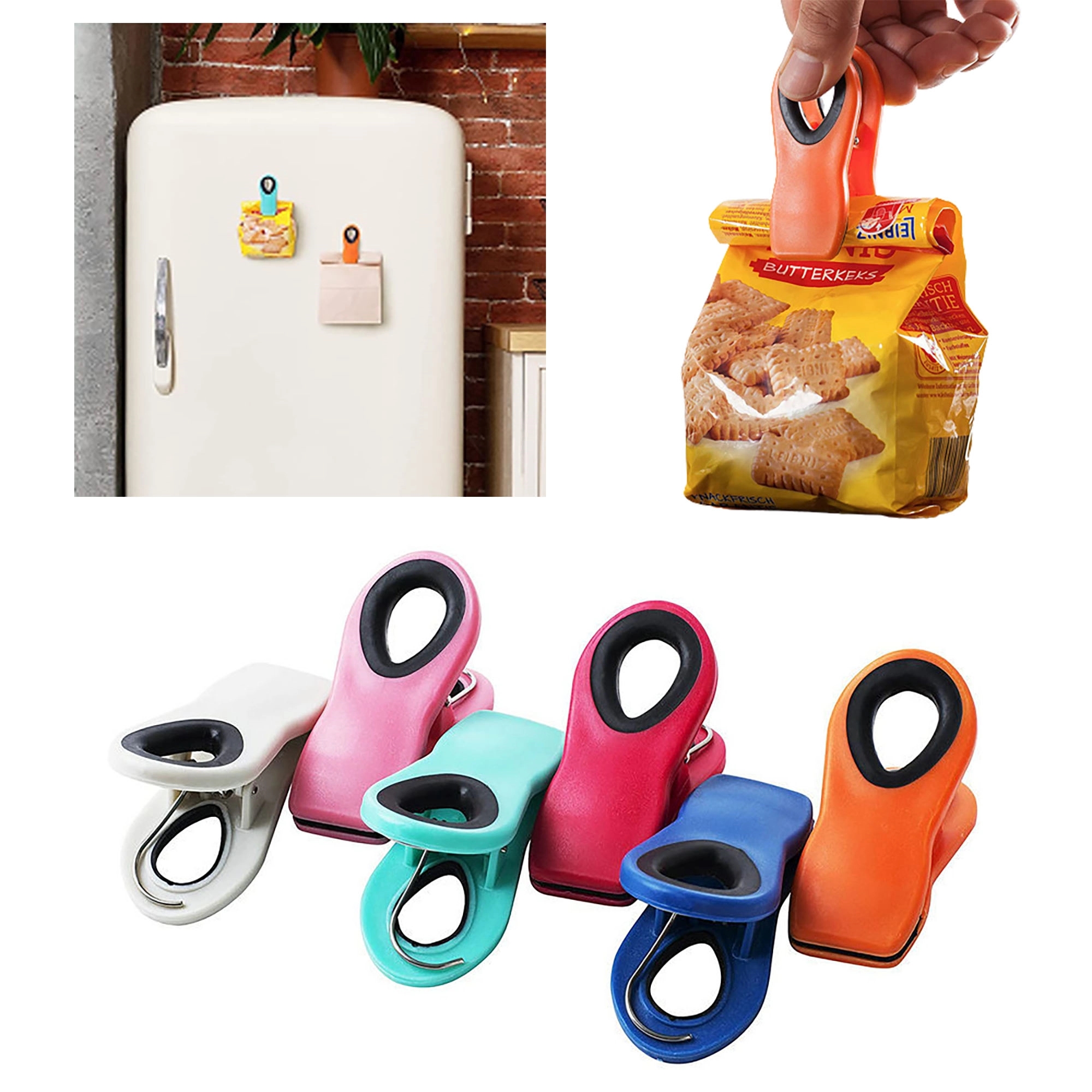 Magnetic Memo Clip w/Strong Grip 1