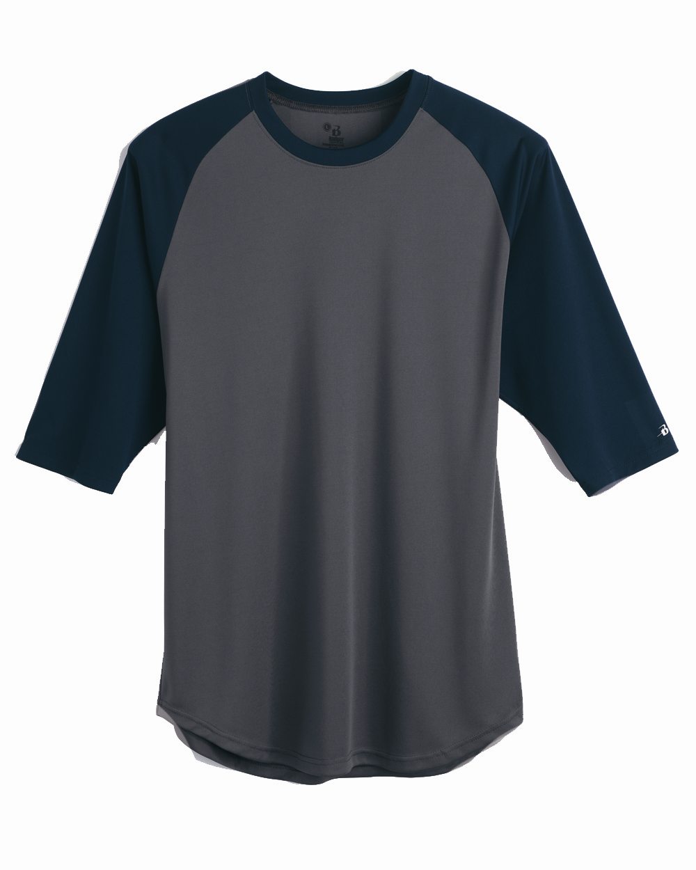 Men's B-Core Three-Quarter Sleeve Baseball T-Shirt - 4133 24
