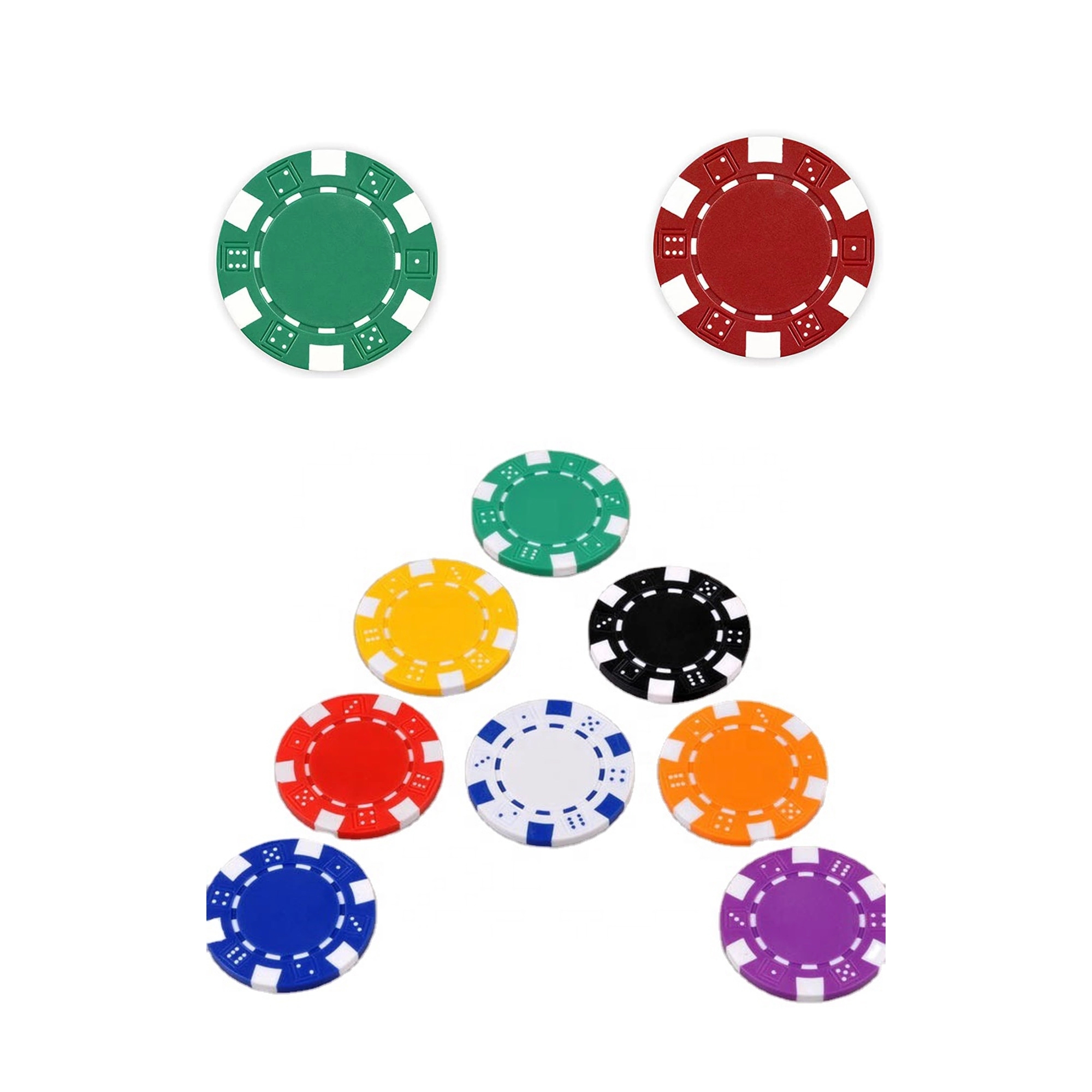 Rush Service Poker Chip MOQ 100PCS 3