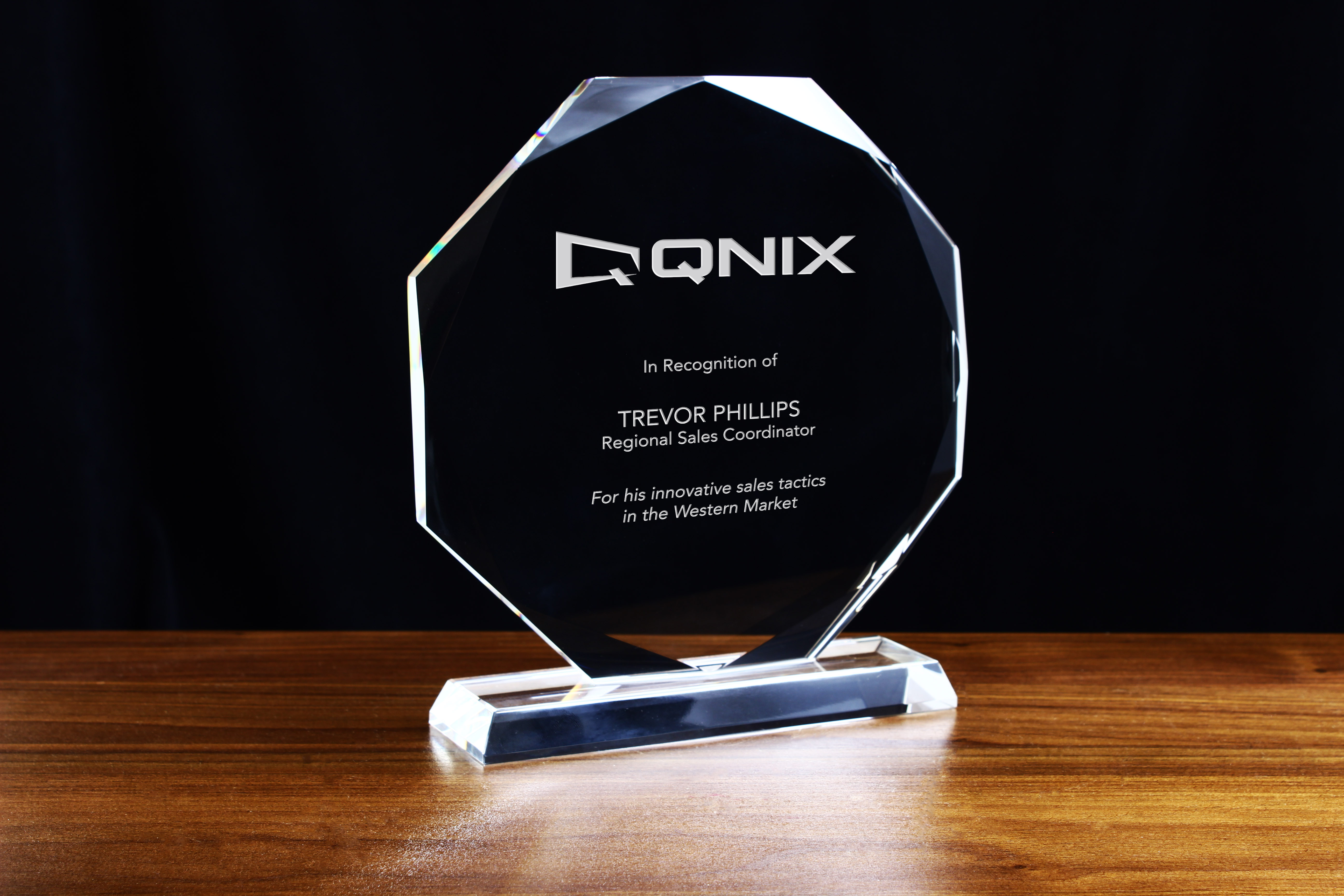 Crystal Octet Award (6"x5") 1