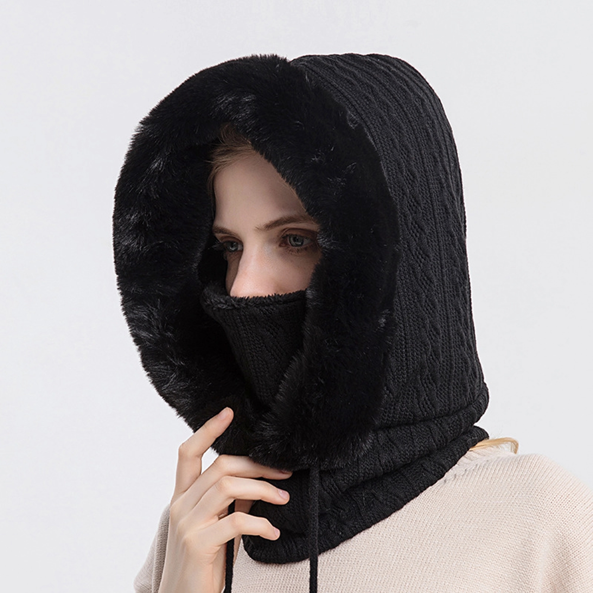 Winter Cycling Cap Unisex Windproof Ski Hat
