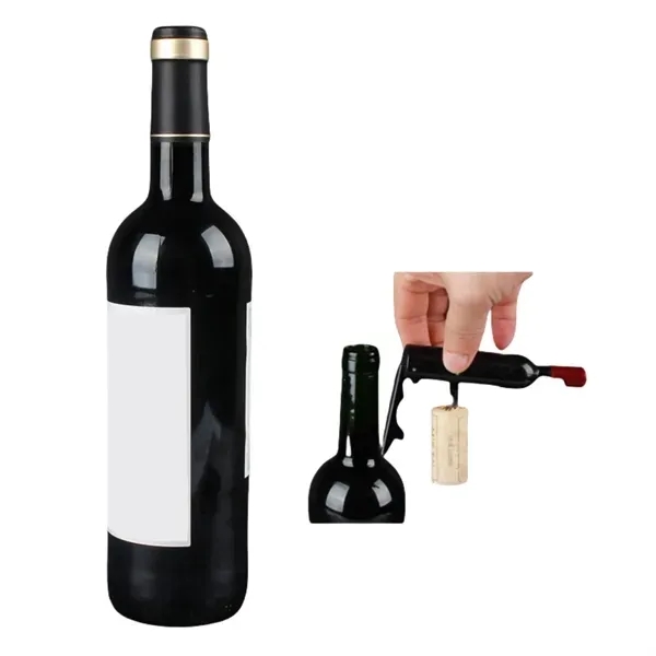 Wine Bottle Fridge Magnets with Red and Cup Openers 2