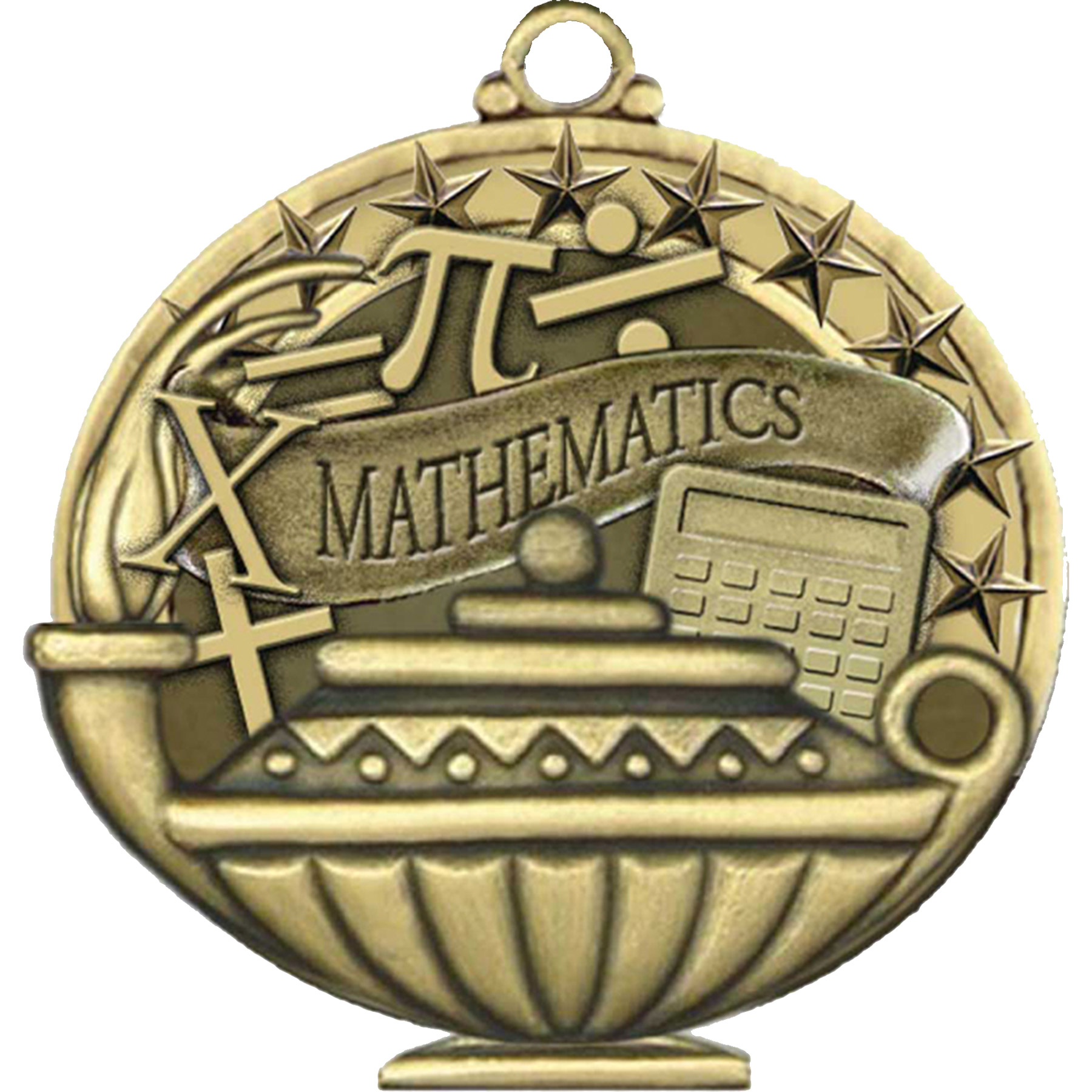 Stock Academic Medals: Math 3