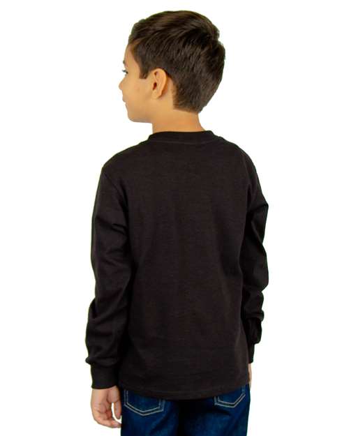 Youth Active Long Sleeve T-Shirt - SHLSY 4