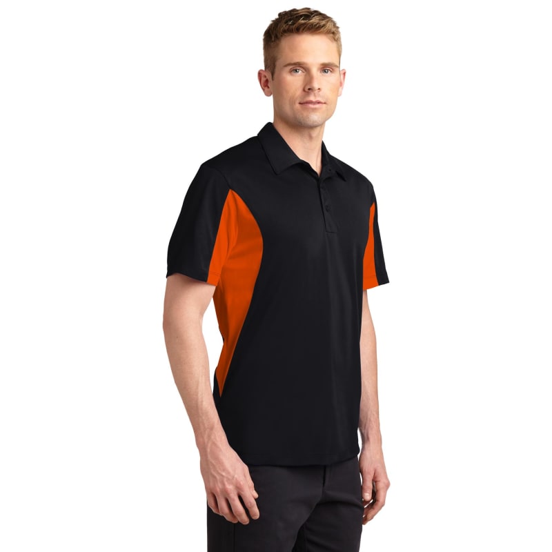 Sport-Tek Side Blocked Micropique Sport-Wick Polo. 19