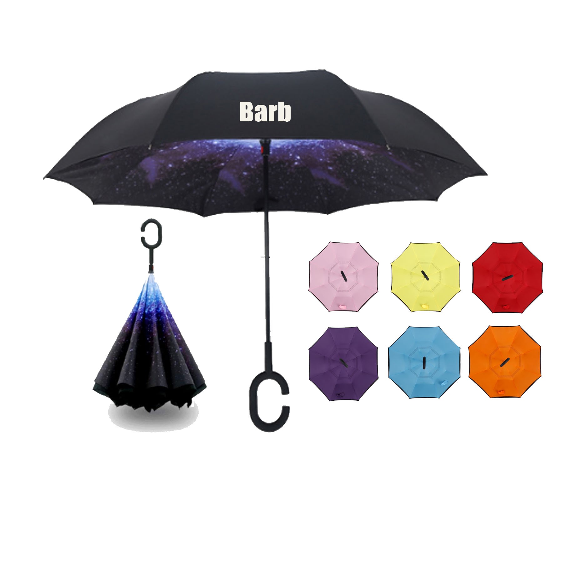 Holdfree Double Layer Inverted Umbrella 1