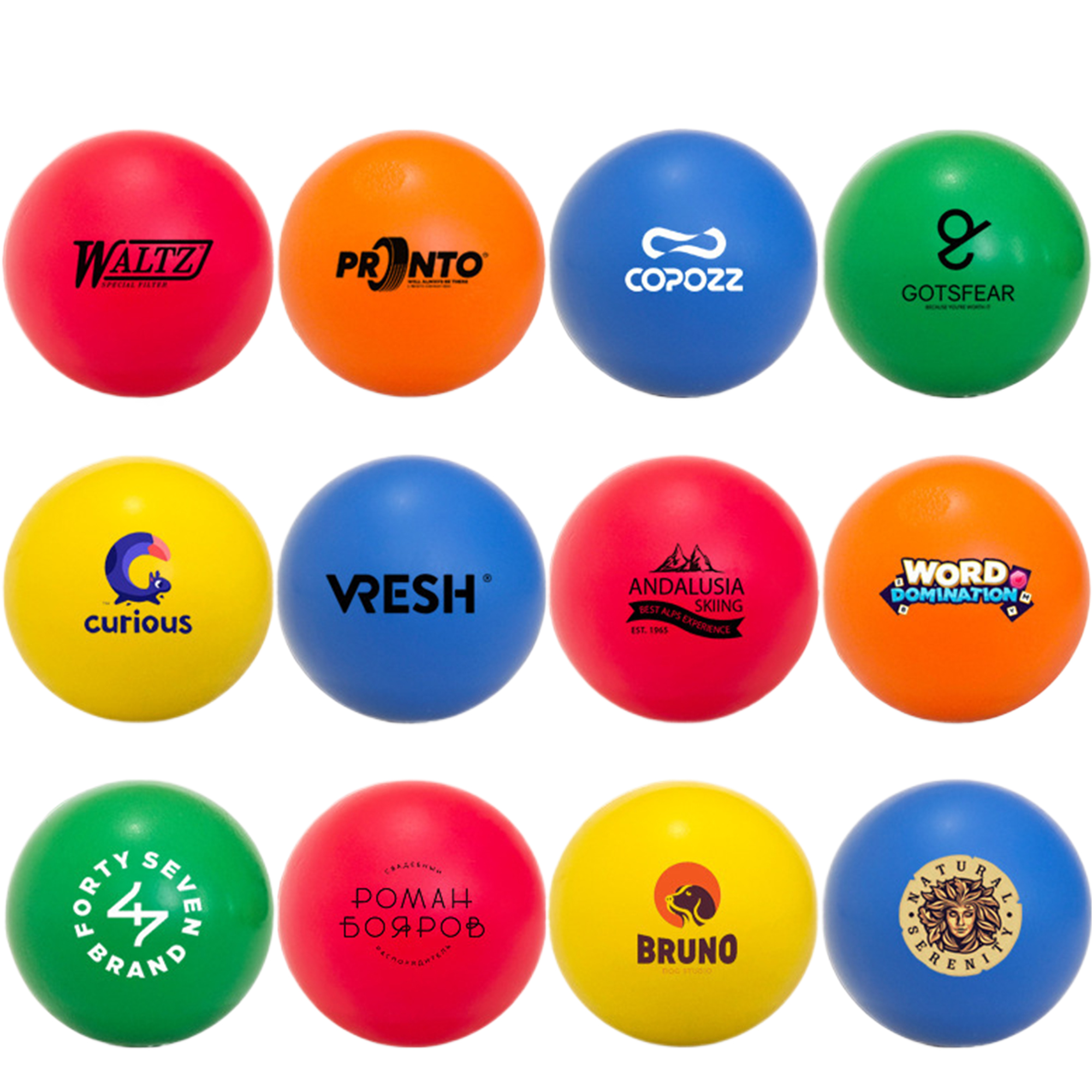 Round Shape Stress Reliever Ball 1