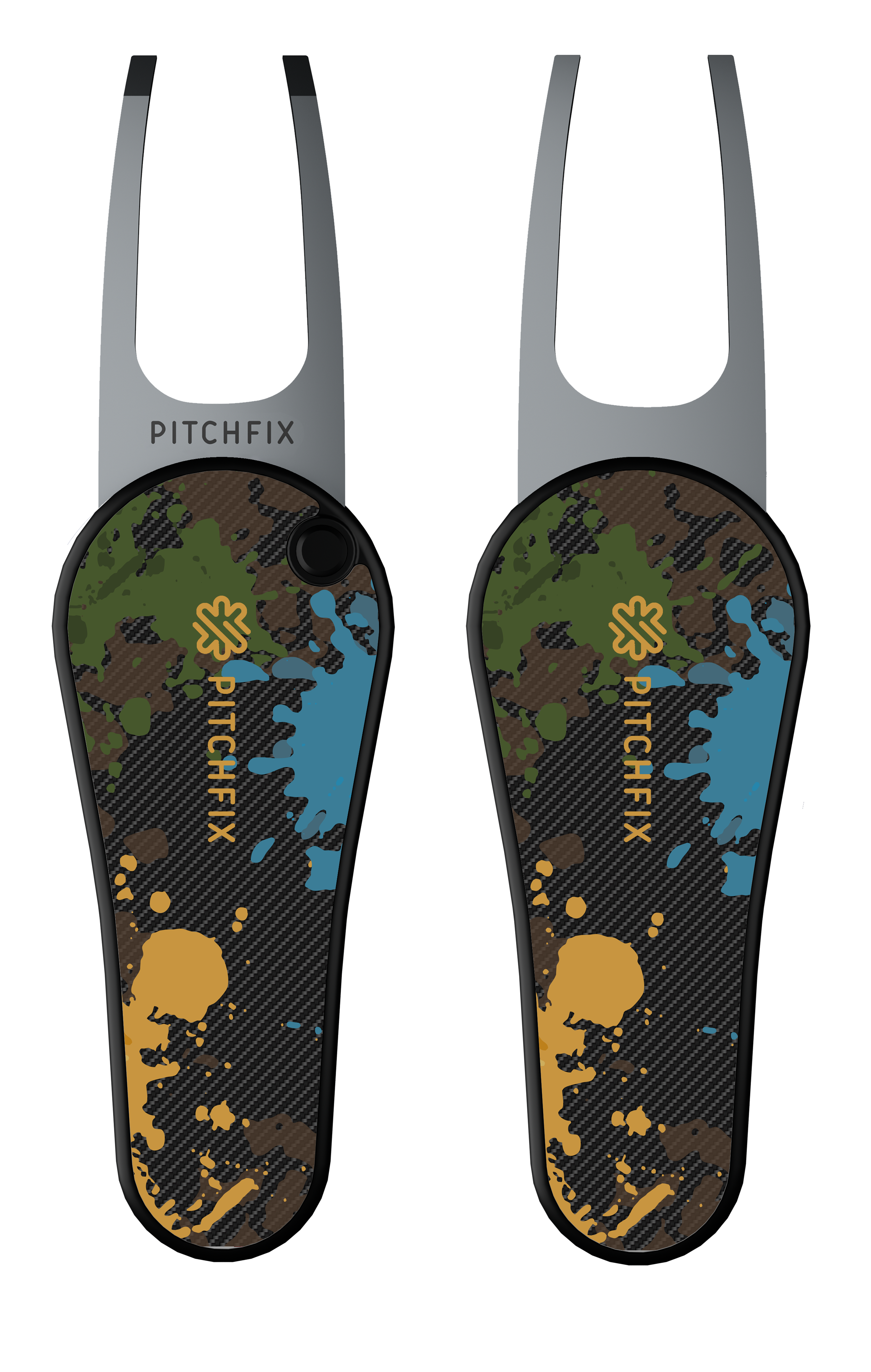 Pitchfix Flash Golf Divot Tool with Custom Design 1