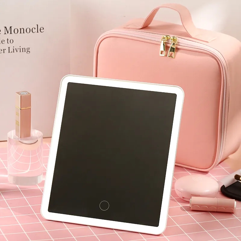 Large Cosmetic Bag With Lamp And Mirror 3