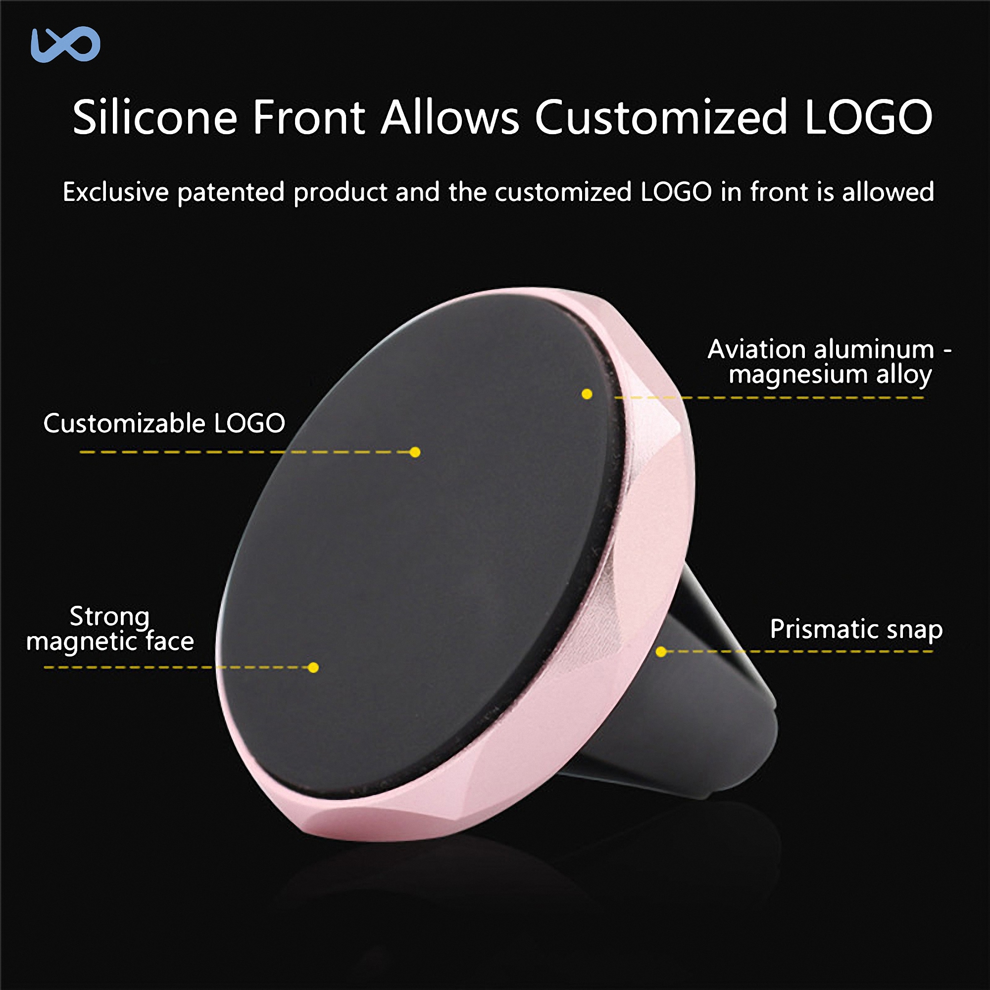 Gravity Car Phone Mount for Air Vent 4