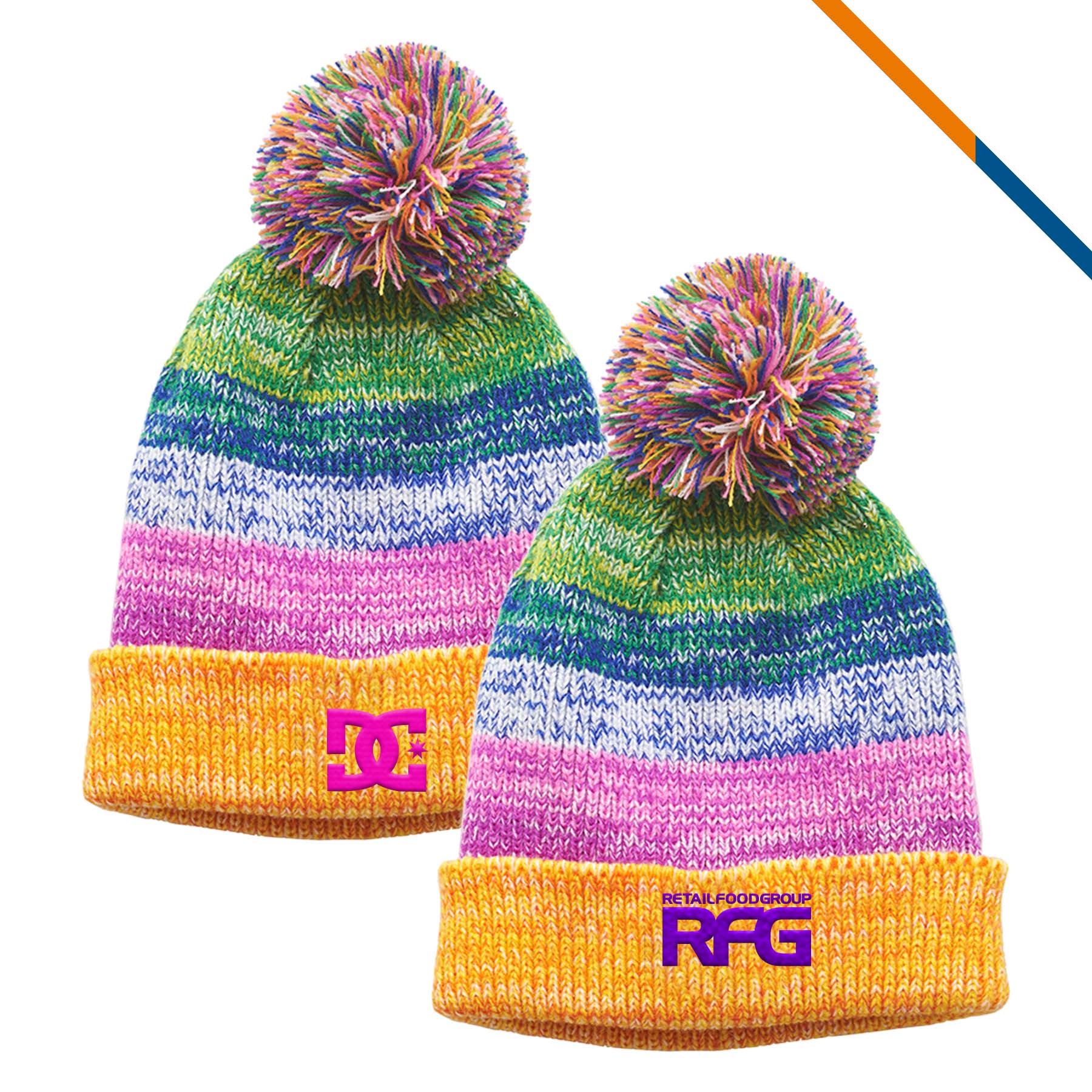 Patty Knitted Pom Pom Beanies 5