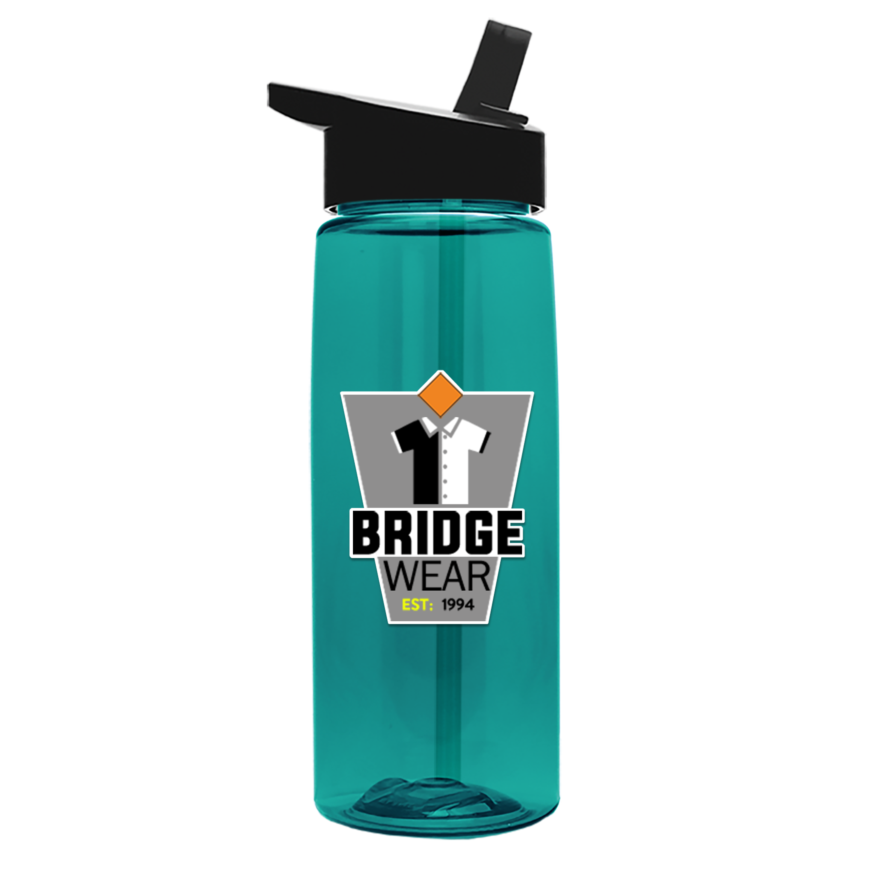 Garyline® Flair Tritan® Bottle with Flip-Straw Lid - 26 oz. 879