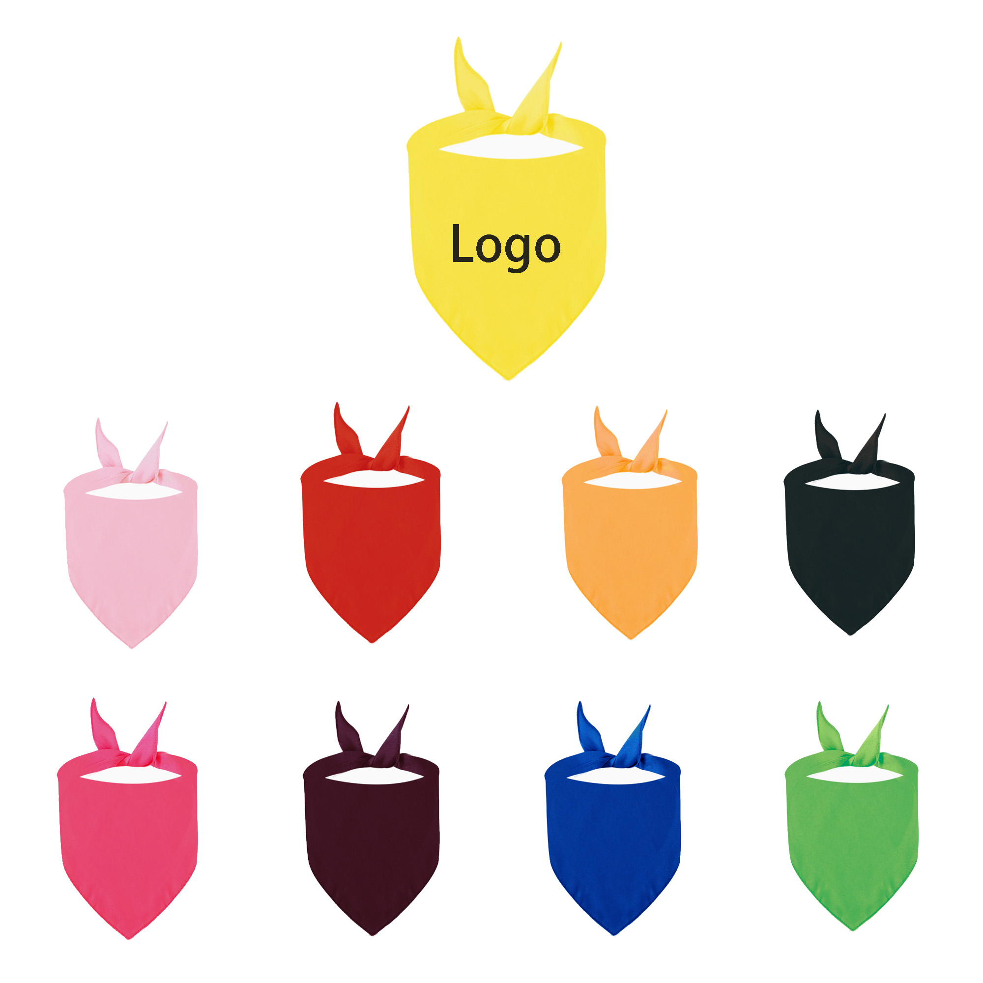 Pet Triangle Scarves MOQ 200 2