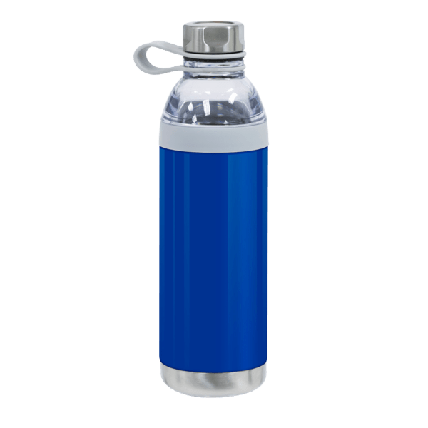 Dual Opening Stainless Steel Water Bottle - 20 Oz., custom water bottle with logo imprint 32