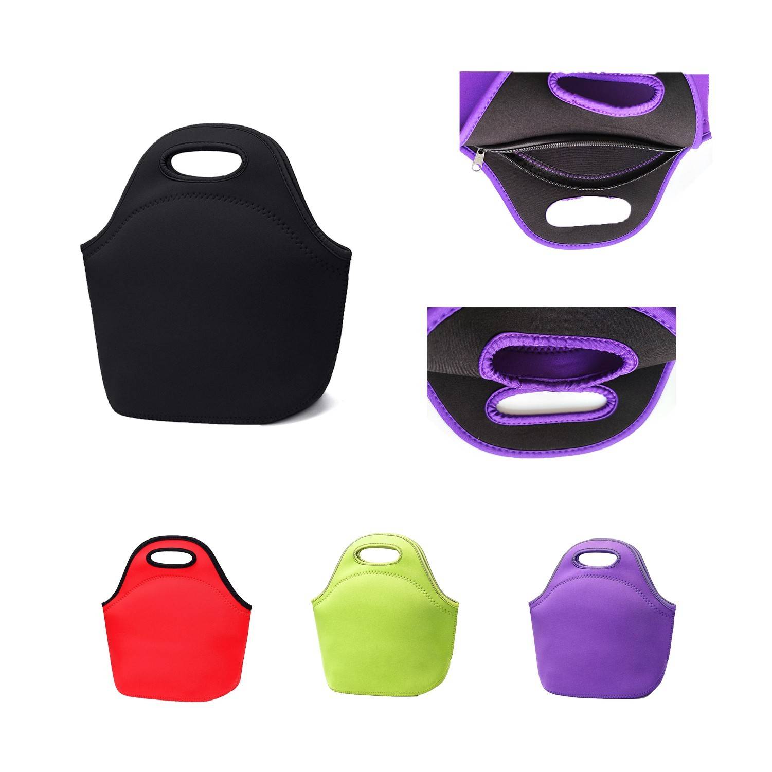 Insulated Neoprene Lunch Bag 2