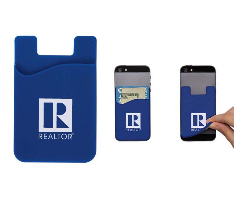 Silicone Phone Wallet with Single Pocket Holder 3