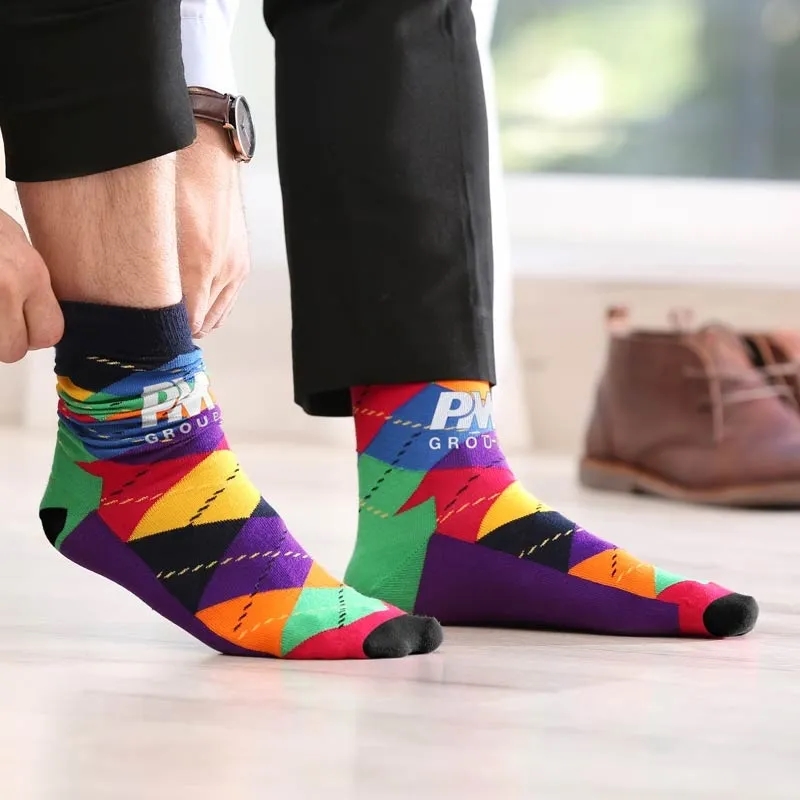 Crew Cut Dye Sublimated Socks 5