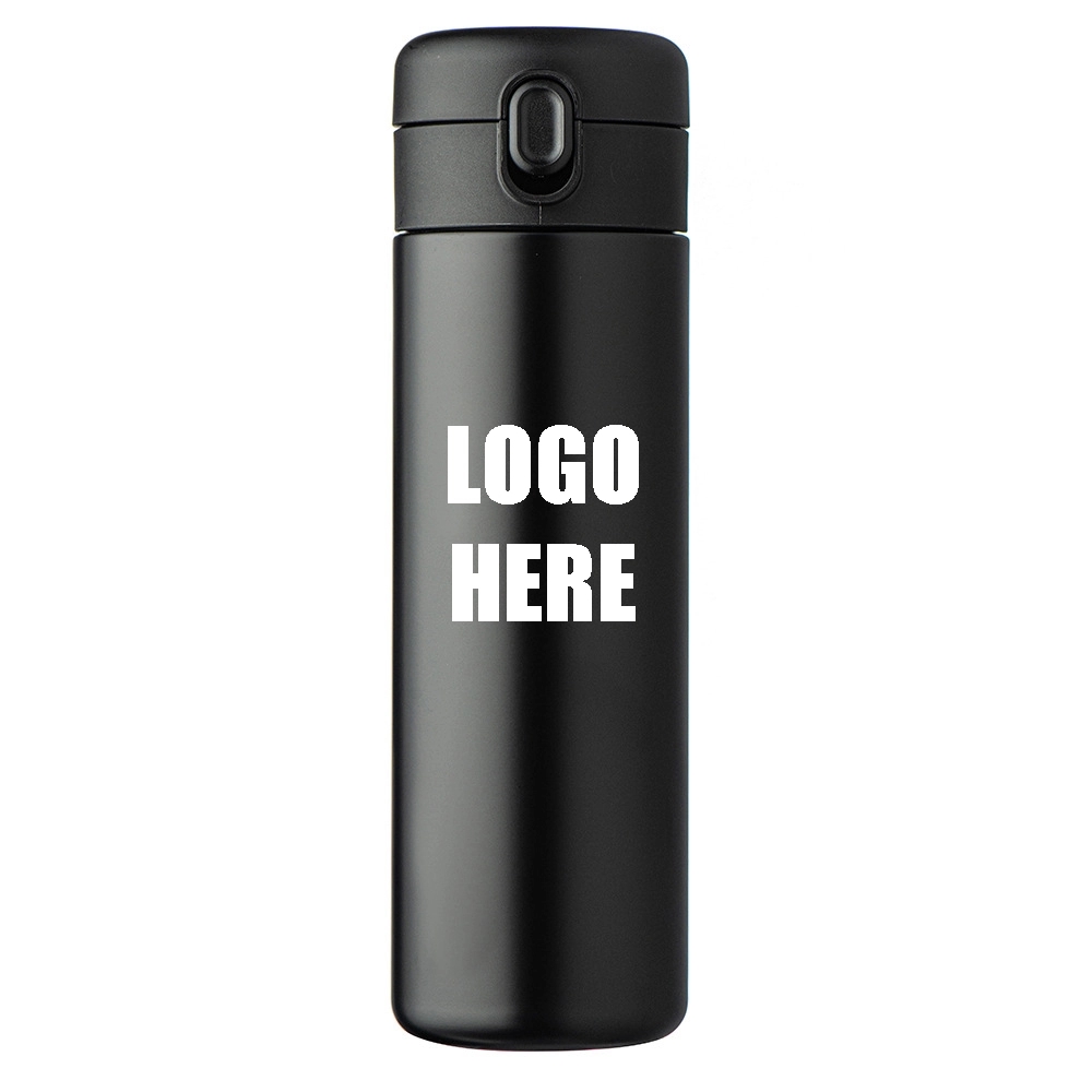 Custom 15 oz Stainless Steel Vacuum Insulated Water Bottle, custom water bottle with logo imprint 2