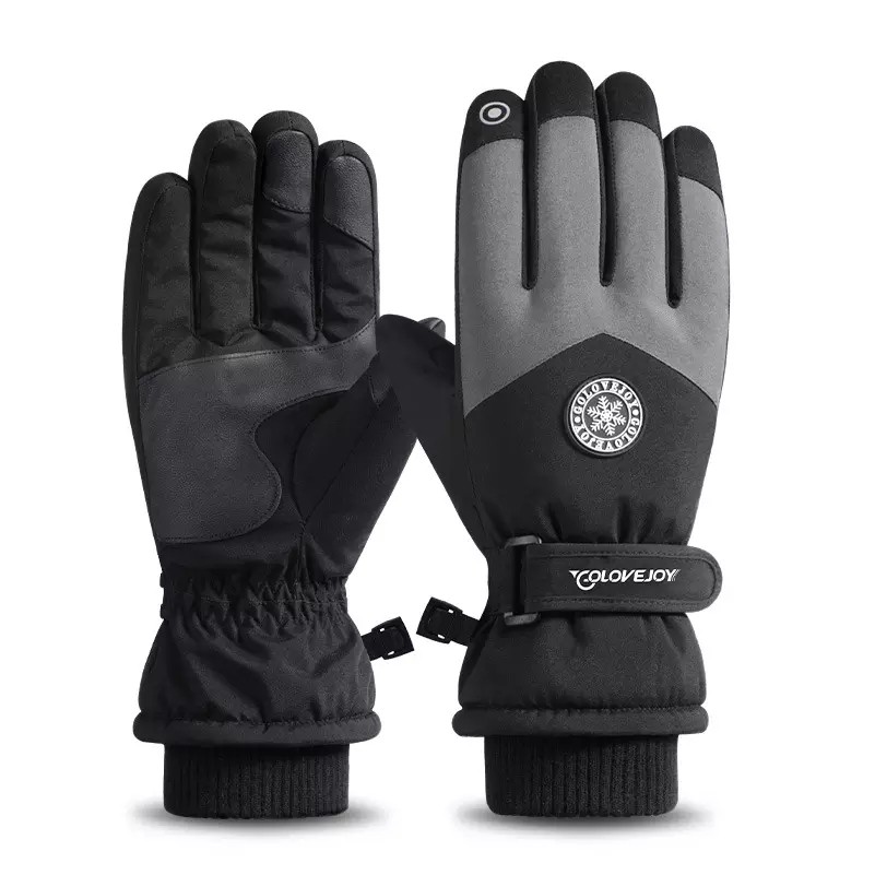 Couple Waterproof Touchscreen Ski Gloves 3