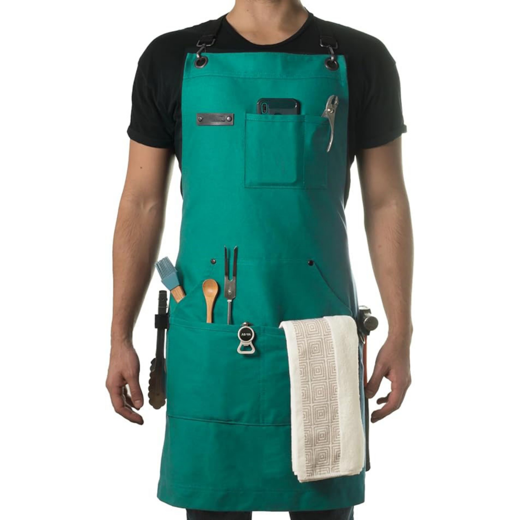 Cotton Canvas BBQ Apron 7