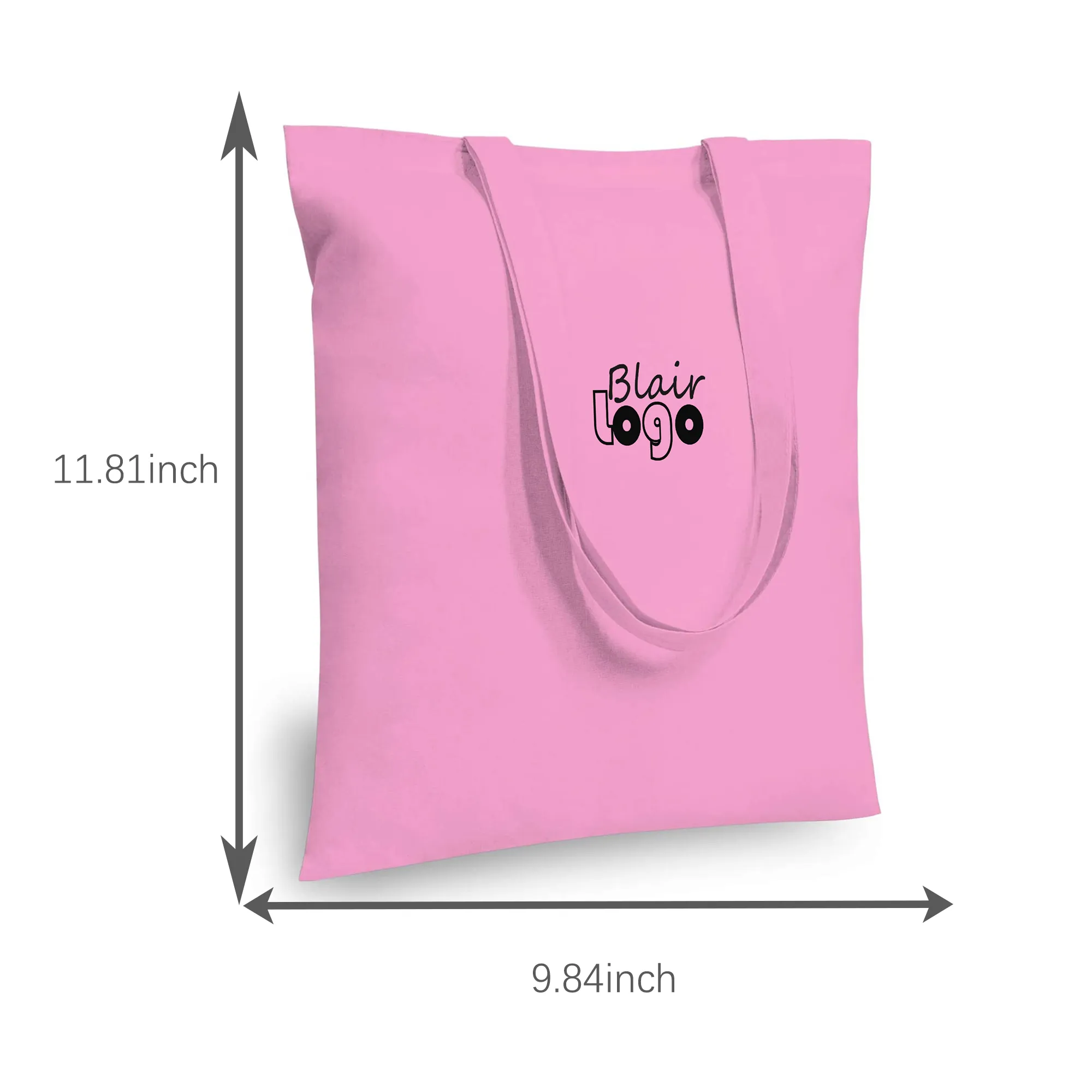 Handheld Canvas Bag, custom tote bag with logo imprint 5
