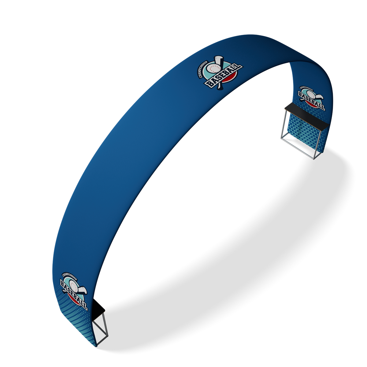 232" x 135" x 40" Arch Display - Full Kit 8