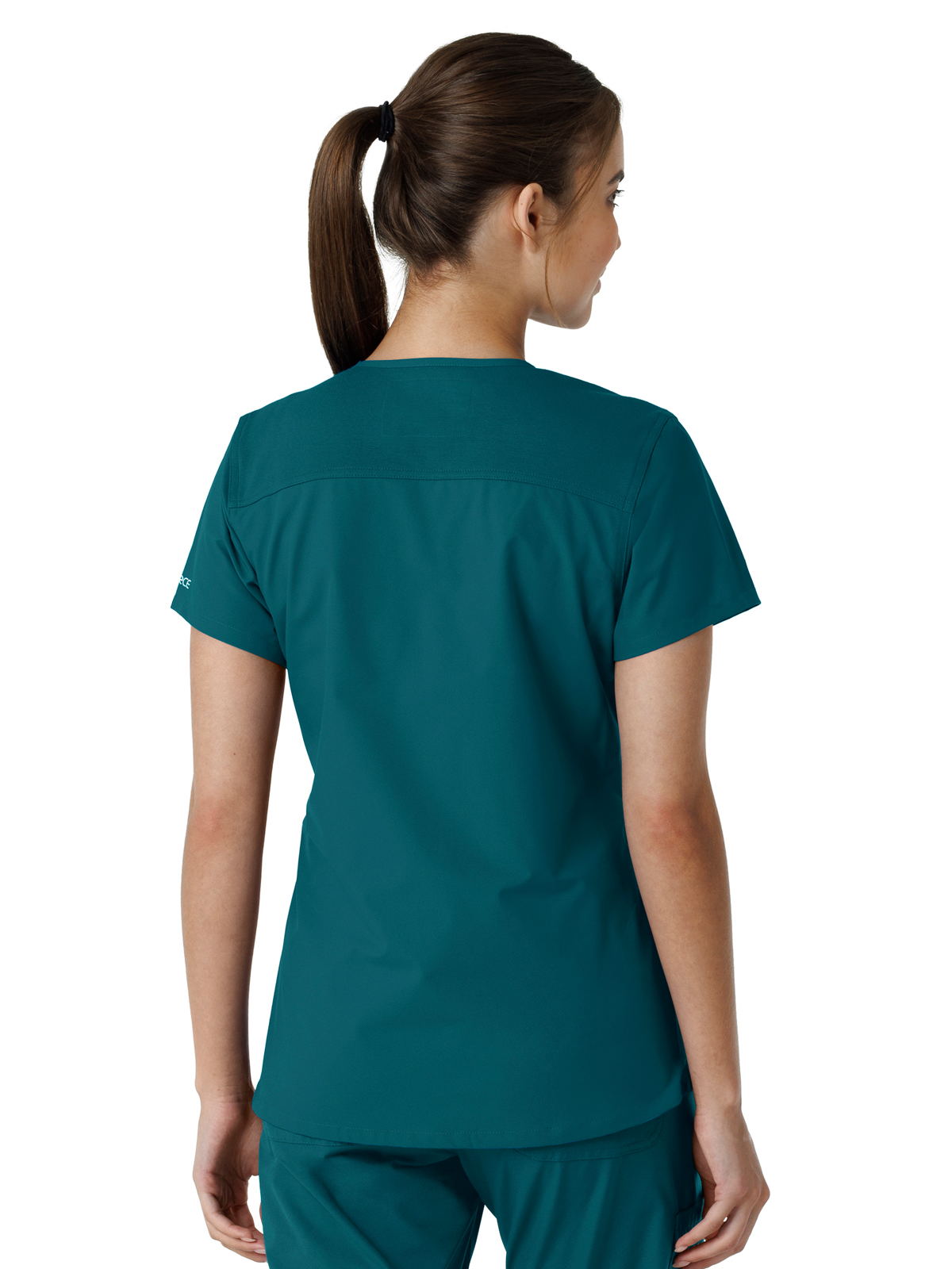 Carhartt - Force Essentials - Women's Four-Pocket V-Neck Knit Panel Top 22