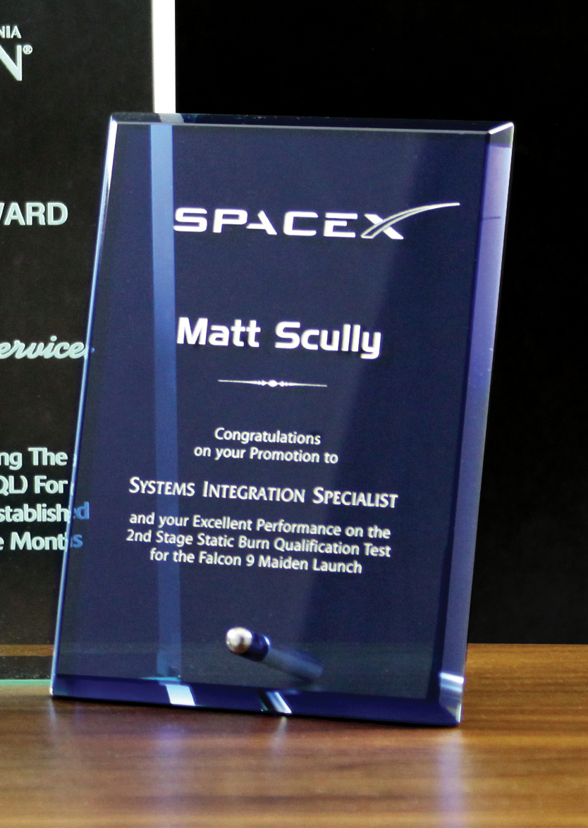 Blue Grandstand Plaque (5"x7") 1