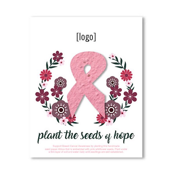 Seed Paper Shape Postcard