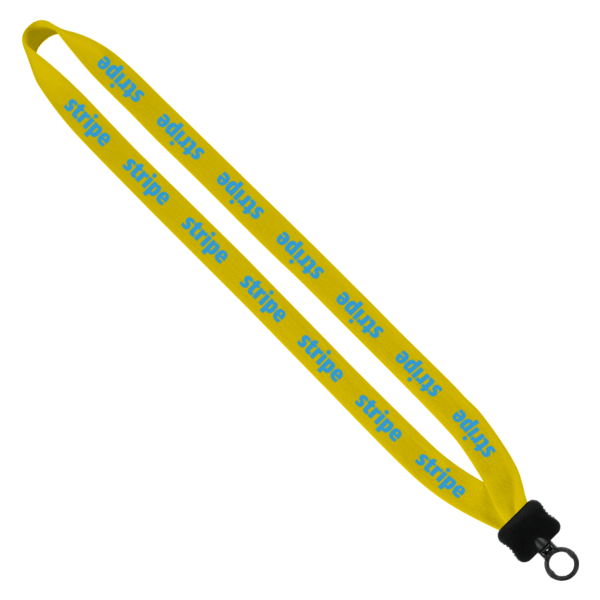 3/4" Cotton Lanyard with Plastic Clamshell & O-Ring 94