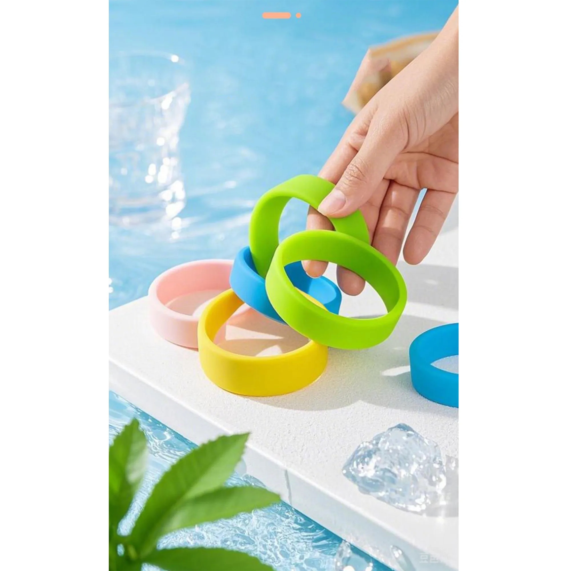 Solid Color Silicone Sports Wristband 4