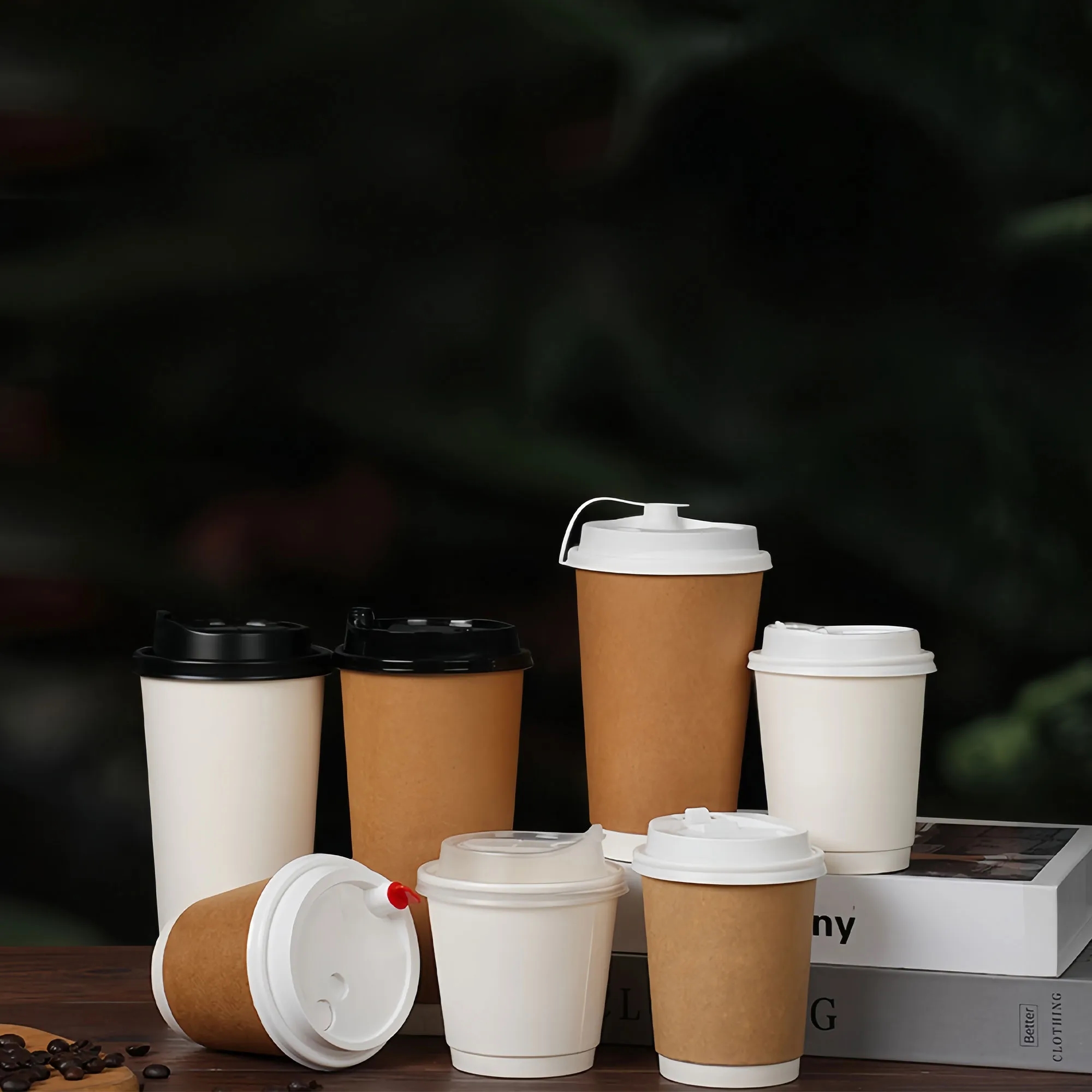 Spot Supply Custom Insulated Hot Drink Paper Cups 3