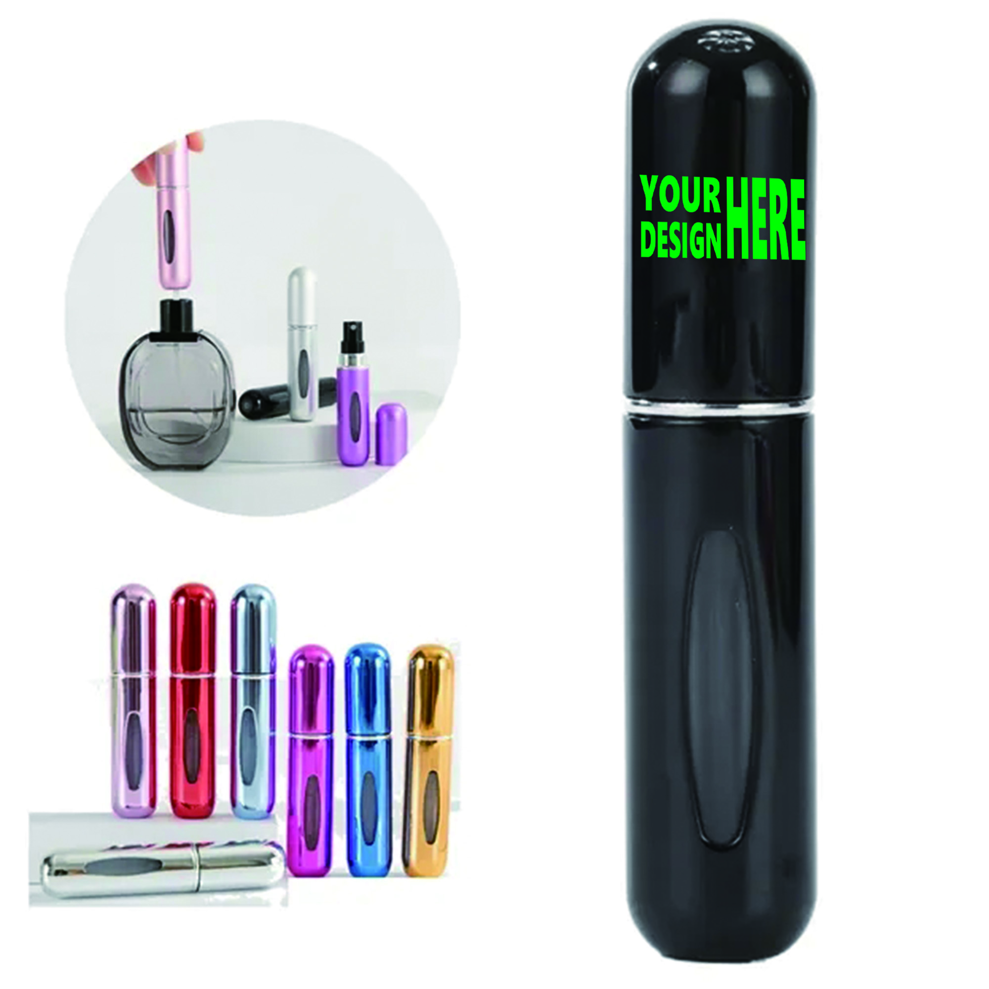 Full Color Mini Refillable Perfume Bottle 2