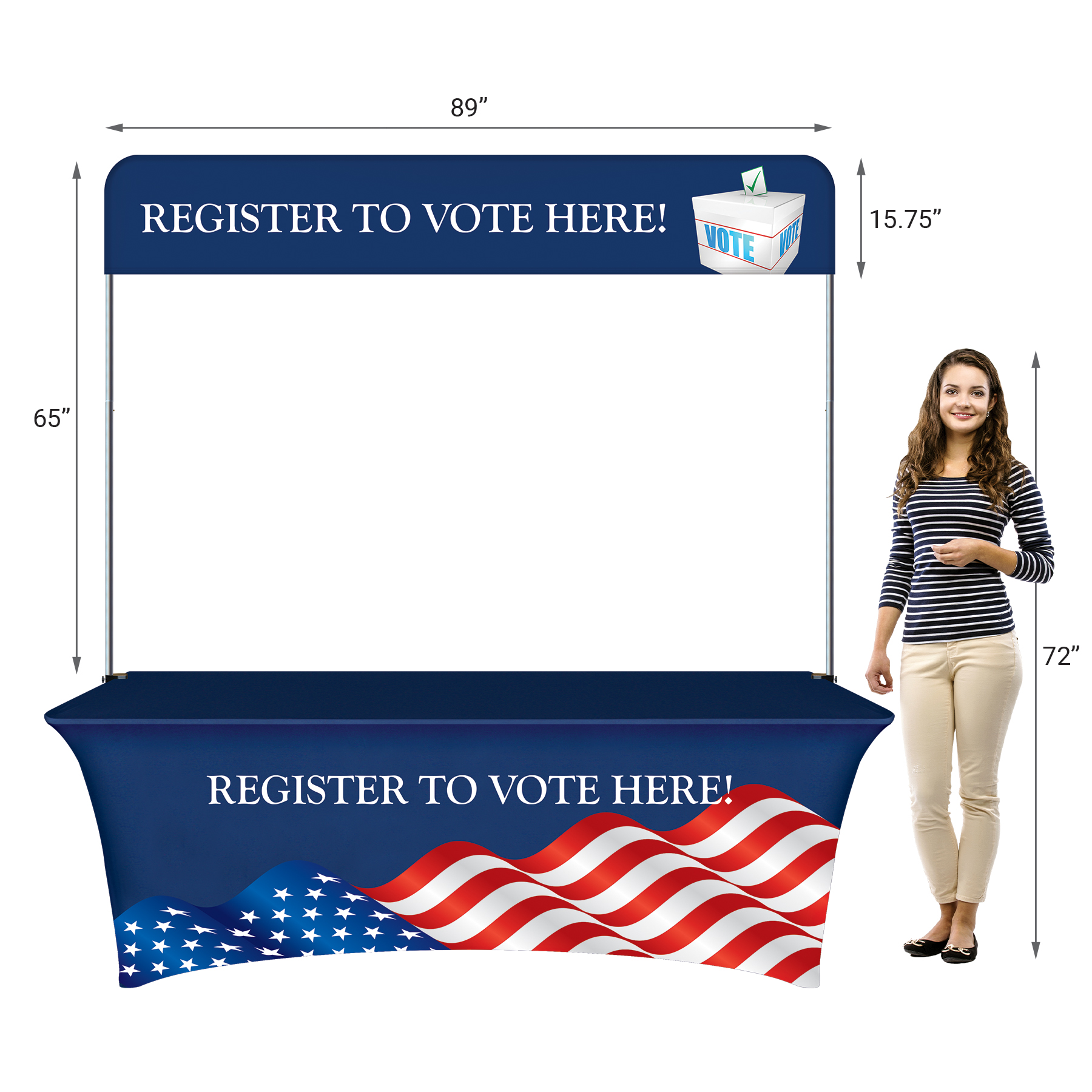 8' Sign Up Table Kit 11