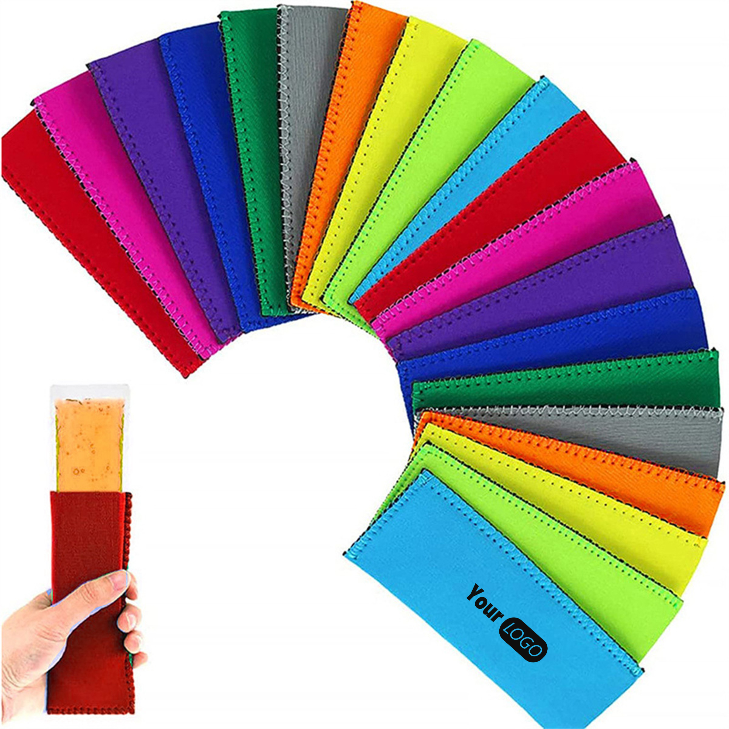 Neoprene Stylish And Functional Ice Pop Sleeves For Summer Fun 2