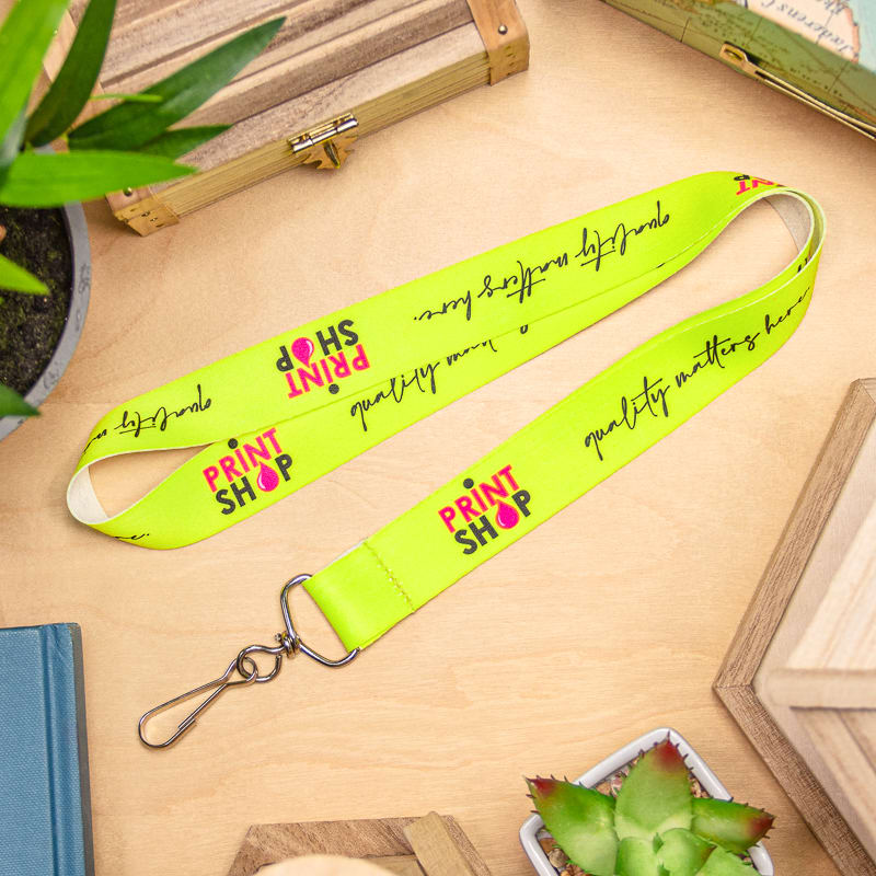 Fluorescent Neon Full Color Lanyards 15