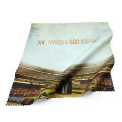 Microfiber Cloth - 11 3/4" x 11 3/4" - 2 Sided 2