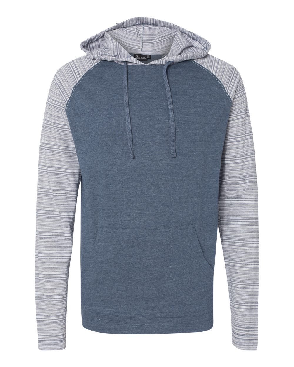 Unisex Yarn-Dyed Hooded Raglan T-Shirt - 8127 7
