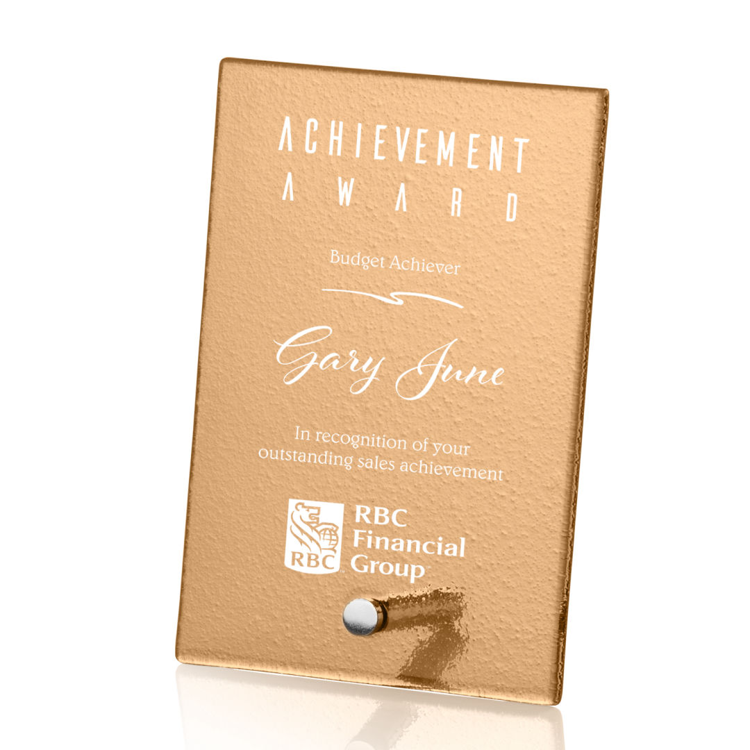 Atchison Russet Rectangle Award - Silver 5